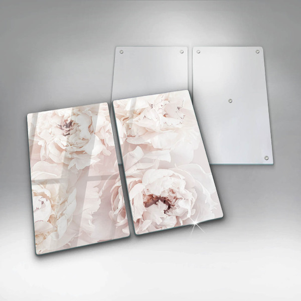 Sklo za varnú dosku Pastelové pivonky