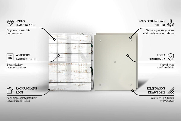 Sklo za varnú dosku Staré dosky a listy