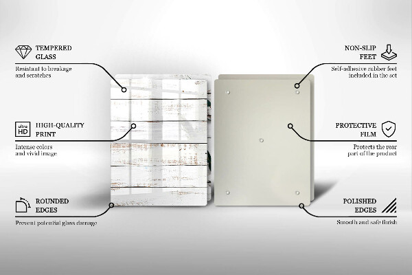 Sklo za varnú dosku Staré dosky a listy