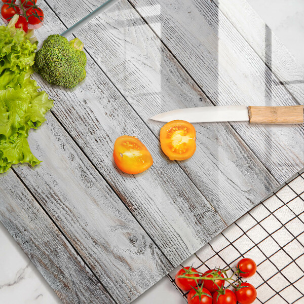 Kryt na stenu pri sporáku Svetlé drevené dosky