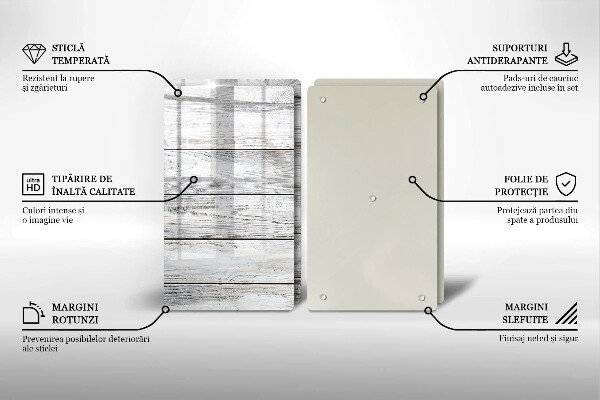 Kryt na stenu pri sporáku Svetlé drevené dosky