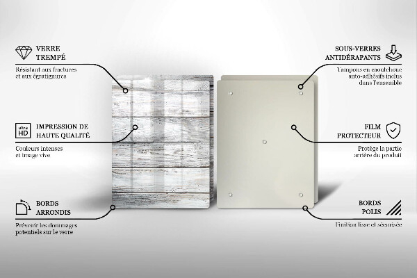 Kryt na stenu pri sporáku Svetlé drevené dosky