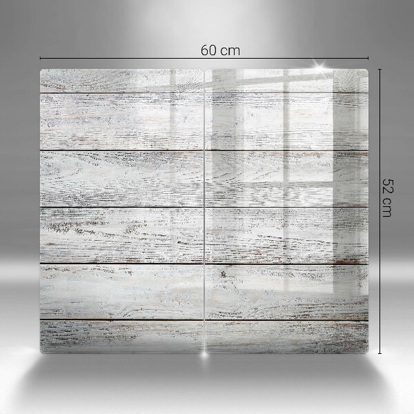 Kryt na stenu pri sporáku Svetlé drevené dosky