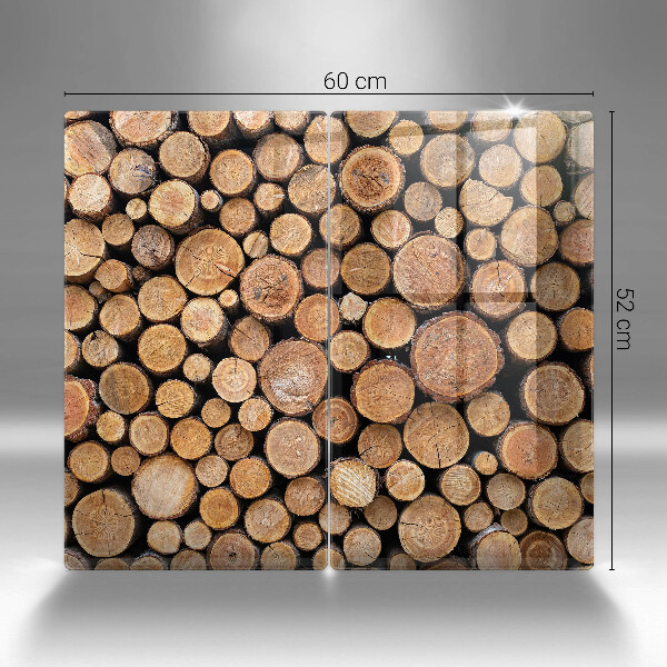 Kryt na stenu pri sporáku Kmene stromov