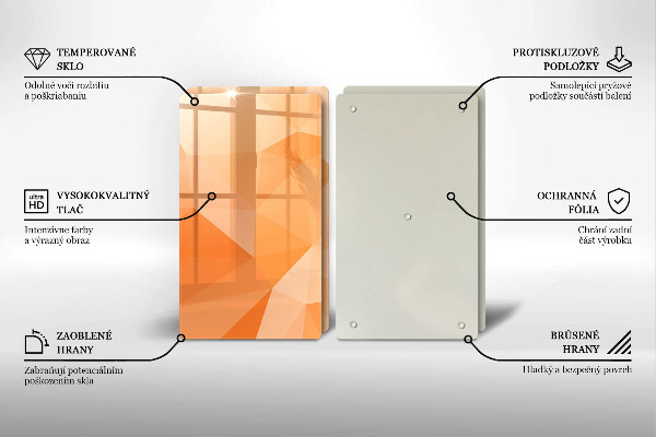 Kryt na stenu pri sporáku Geometrické pozadie