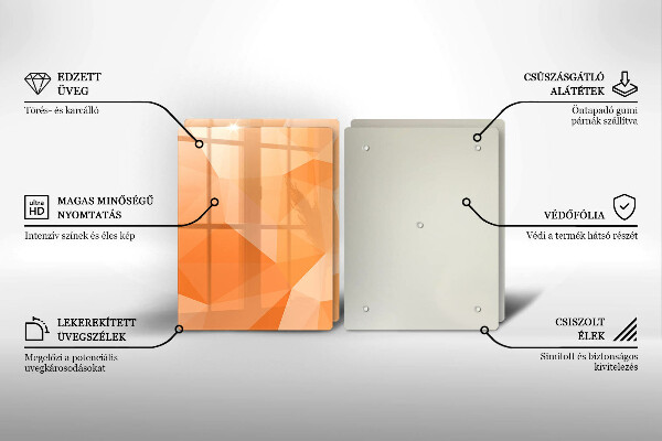 Kryt na stenu pri sporáku Geometrické pozadie