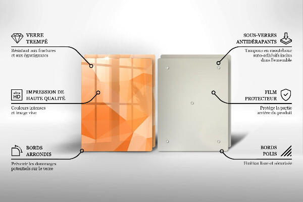 Kryt na stenu pri sporáku Geometrické pozadie