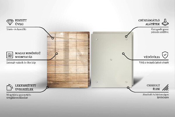 Sklo za varnú dosku Drevené dosky