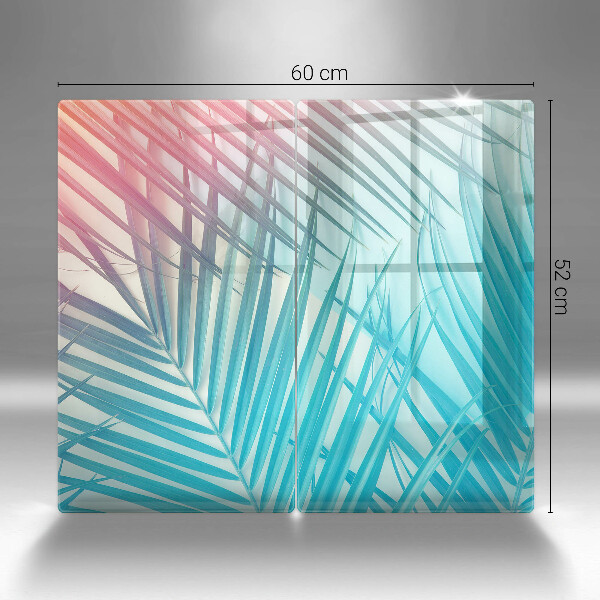 Sklo za varnú dosku Pastelové listy