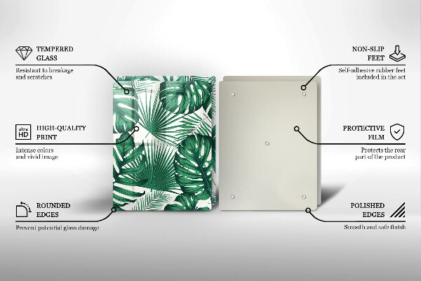 Sklo za varnú dosku Monstera odchádza