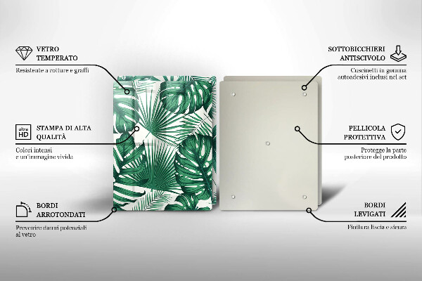 Sklo za varnú dosku Monstera odchádza