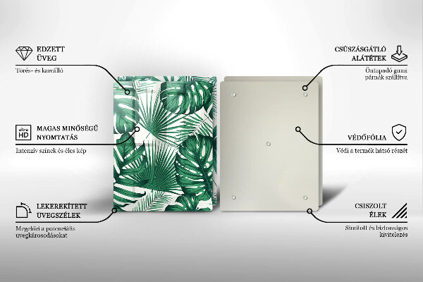 Sklo za varnú dosku Monstera odchádza