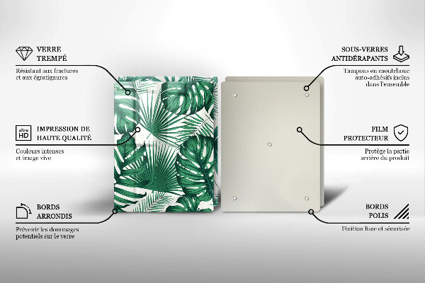 Sklo za varnú dosku Monstera odchádza