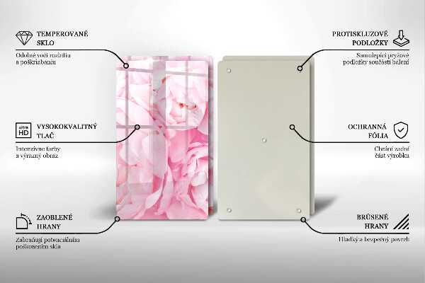 Sklo za varnú dosku Jemné pivonky