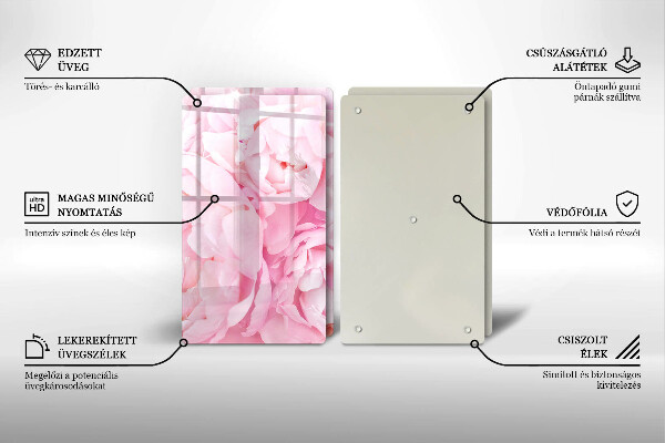 Sklo za varnú dosku Jemné pivonky