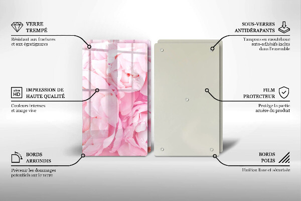 Sklo za varnú dosku Jemné pivonky