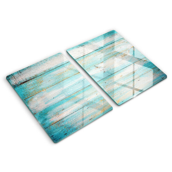 Tvrdené sklo za varnú dosku Vintage drevené dosky