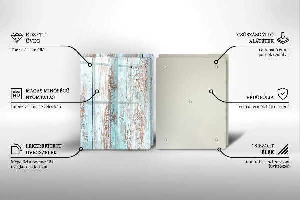 Sklo za varnú dosku Staré vintage dosky
