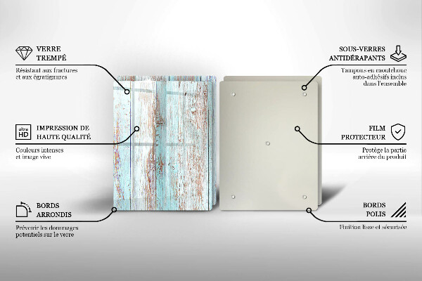 Sklo za varnú dosku Staré vintage dosky