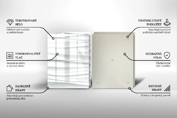 Sklo za varnú dosku Moderná štruktúra