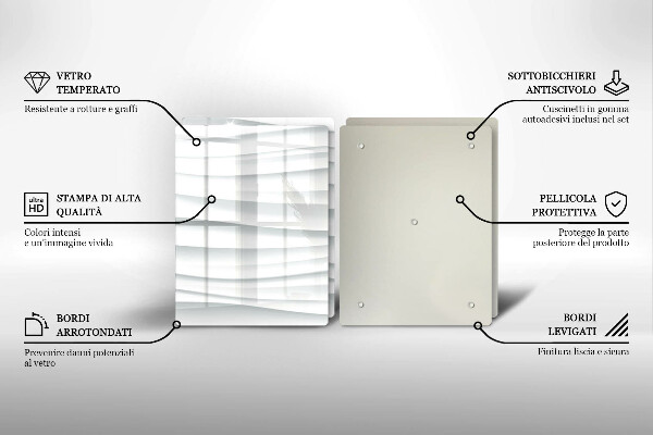 Sklo za varnú dosku Moderná štruktúra