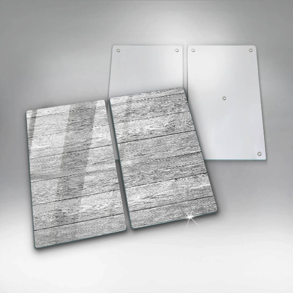 Sklo za varnú dosku Staré drevené dosky