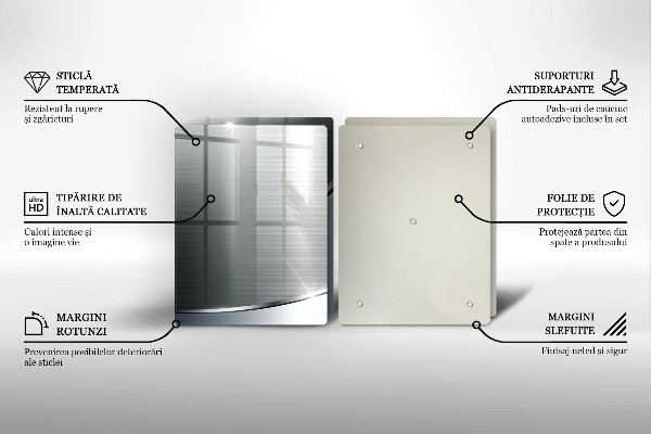 Tvrdené sklo za varnú dosku Kovový abstraktný vzor