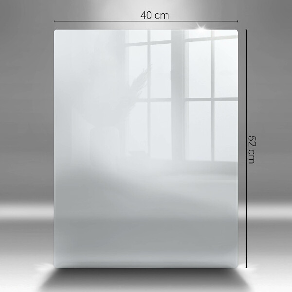 Kryt na indukčnú dosku biela farba