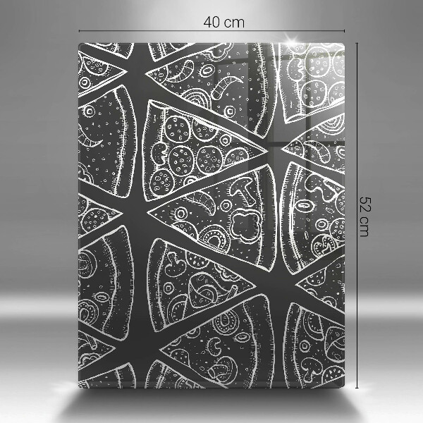 Kryt na sporák Pizza ilustrácie