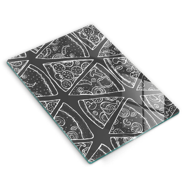 Kryt na sporák Pizza ilustrácie