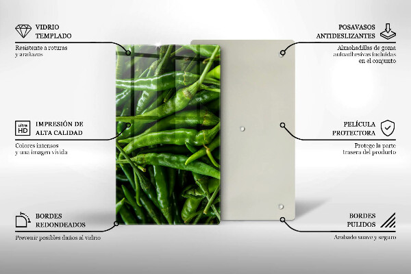 Kryt na indukčnú dosku Hrachové struky