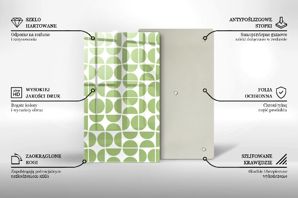 Kryt na sporák Vzor boho tvarov