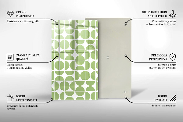 Kryt na sporák Vzor boho tvarov