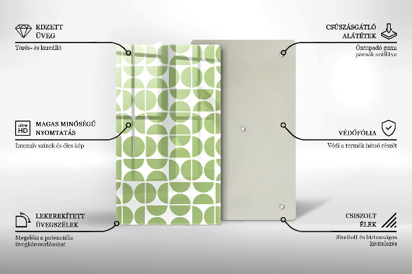 Kryt na sporák Vzor boho tvarov