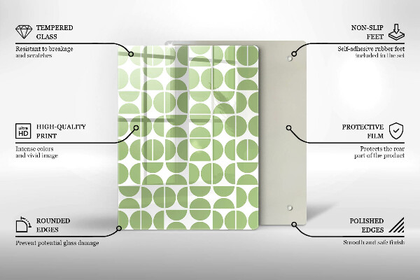 Kryt na sporák Vzor boho tvarov