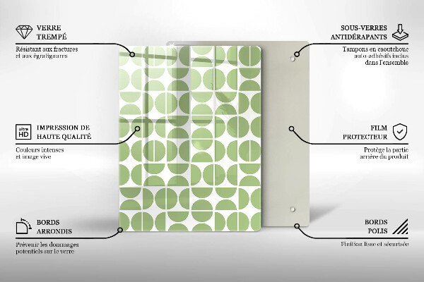 Kryt na sporák Vzor boho tvarov