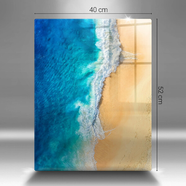 Kryt na indukčnú dosku Pláž a more