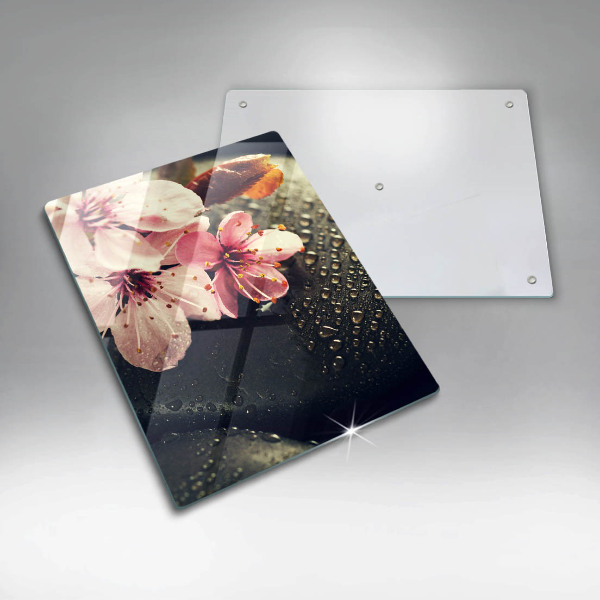 Kryt na indukčnú dosku Kvety zenové kamene