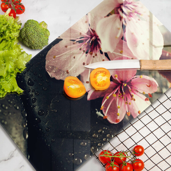 Kryt na indukčnú dosku Kvety zenové kamene