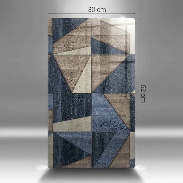 Kryt na indukčnú dosku Geometrická abstrakcia