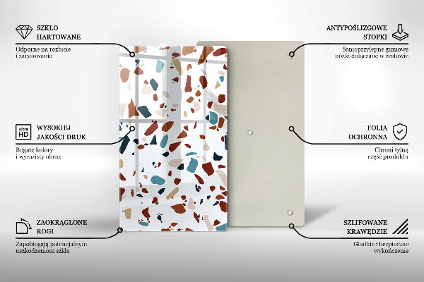 Kryt na indukčnú dosku Dekoratívny kameň