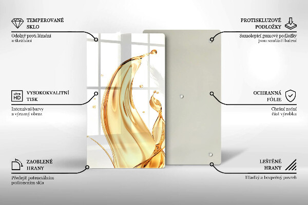 Kryt na sporák olivový olej