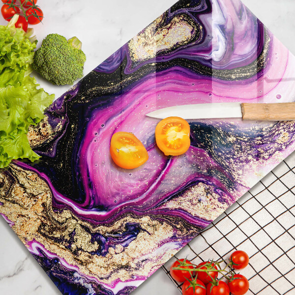 Kryt na indukčnú dosku Abstraktné prevedenie zlaté