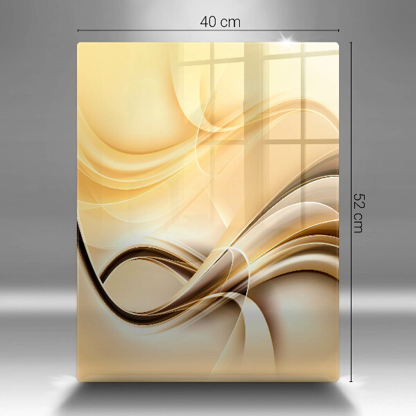 Kryt na sporák Abstrakcia dymu