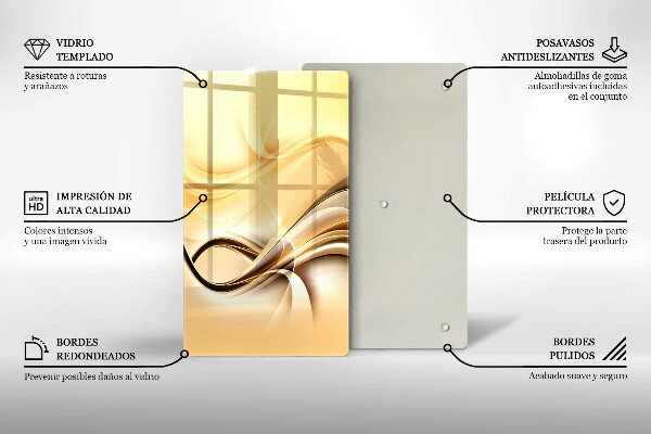 Kryt na sporák Abstrakcia dymu