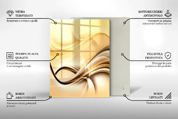 Kryt na sporák Abstrakcia dymu