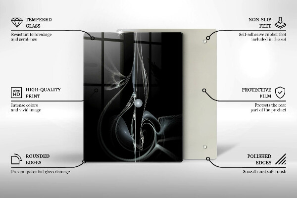 Kryt na sporák Moderná abstrakcia