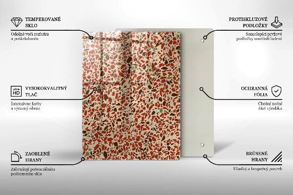 Kryt na indukčnú dosku Jemná kamenina