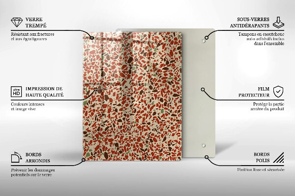 Kryt na indukčnú dosku Jemná kamenina