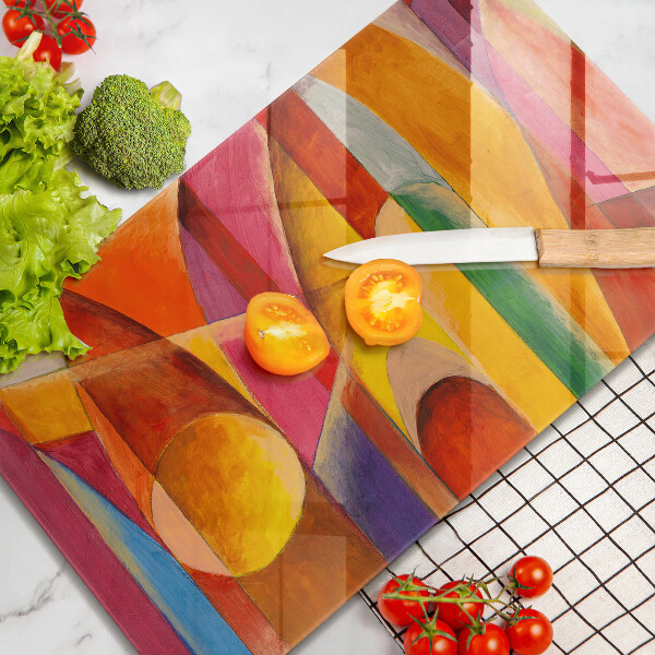 Kryt na sporák Farebná abstrakcia